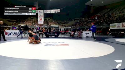All Cadet Boys Freestyle Upper - 150 lbs Champ. Round 2 - Tyson Seeger, Granite Wrestling Club vs Jeremiah Rosa, Firebaugh High School Wrestling