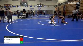 113 lbs Consi Of 4 - Blake Brooks, Evans High School vs Jojo Morris, Roundtree Wrestling