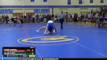 197 lbs Champ. Round 1 - Blake Flach, University Of Wisconsin-Stevens Point vs Tyler Hannah, University Of Wisconsin-Platteville