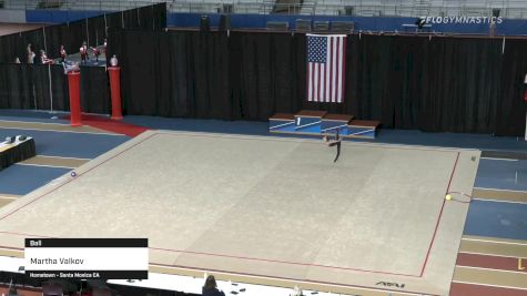 Martha Valkov - Ball - 2021 Rhythmic Elite Qualifier