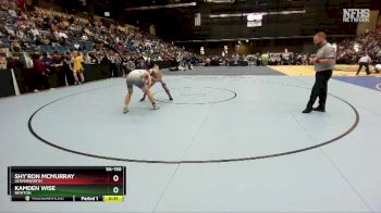 5A-150 lbs Cons. Round 2 - Shy`Ron McMurray, Leavenworth vs Kamden Wise, Newton