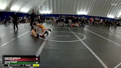 100 lbs Round 6 (8 Team) - Ethan Raley, OMP vs Sawyer Breslin, Dayton Bandits