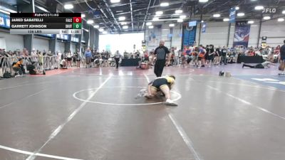 126 lbs Rr Rnd 1 - Jared Sabatelli, Falcons Wrestling Club vs Garrett Johnson, Team Shutt Garnett Trained