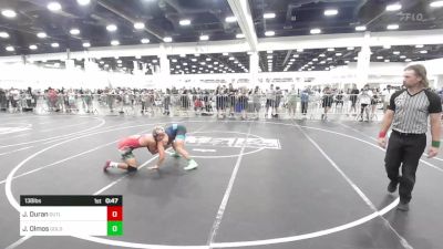 138 lbs Consi Of 16 #2 - Jonathan Duran, Outlaws WC vs Johnny Olmos, Golden Coast Grappling