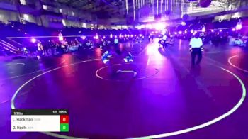 126 lbs Consi Of 4 - Logan Hackman, Threshold WC vs Dillen Hook, Larned