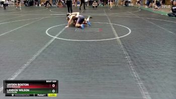 84 lbs Cons. Round 3 - Jayden Boston, Neighborhood vs Landon Wilson, Westshore