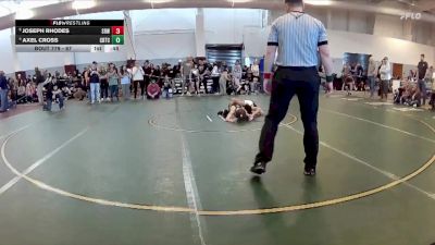 67 lbs Quarterfinal - Joseph Rhodes, Nova WC vs Axel Cross, Poquoson Athletic Association