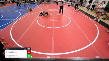 64 lbs Quarterfinal - Cooper Franklin, Broken Arrow Wrestling Club vs Caiden Grizzard, Wagoner Takedown Club