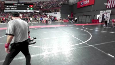 76 lbs Cons. Round 2 - Caleb Stoflet, Assumption/ Pacelli vs Noah Wright, MES Wrestling
