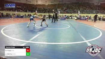 52 lbs Quarterfinal - Beckett Rupp, Perry Wrestling Academy vs Jett Gentry, Husky Wrestling Club