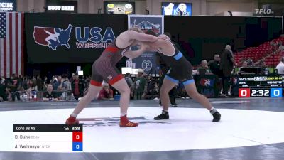 92 kg Cons 32 #2 - Bryson Buhk, DeKalb Wrestling Club vs Jack Wehmeyer, New York City RTC