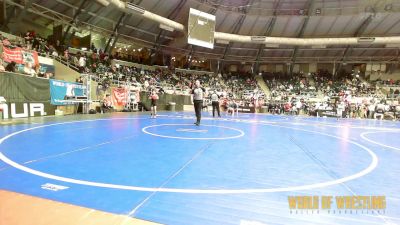 61 lbs Consi Of 16 #2 - Wyatt Messiha, OC RTC vs Braydon Lopez, Proving Grounds Wrestling