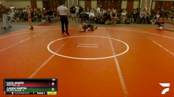 101 lbs Round 1 (6 Team) - Caden Martin, Belding Orange vs Luca Amato, Ohio Gold