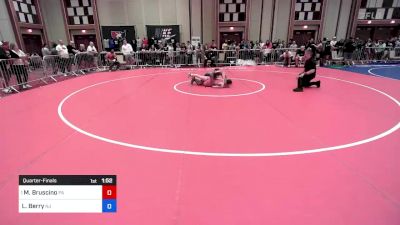 138 lbs Quarterfinal - Mariana Bruscino, Pa vs Lamiah Berry, Nj