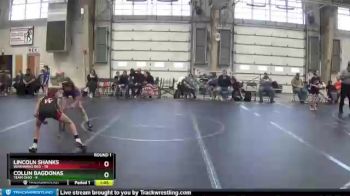 68 lbs Round 1 (8 Team) - Collin Bagdonas, Team Ohio vs Lincoln Shanks, Warhawks Red