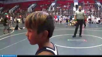 52 lbs Round 1 (6 Team) - Jalen Alejos, ARES White vs Kellan Winters, ARES Red