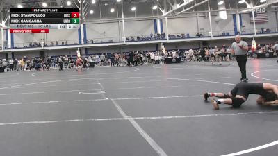 157 lbs Round Of 16 - Nick Stampoulos, Lock Haven vs Nick Camgagna, Unrostered - UnAttached