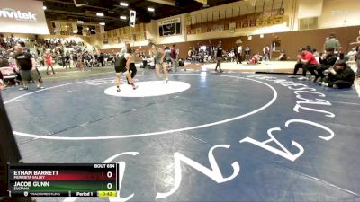 150 lbs Cons. Round 3 - Ethan Barrett, Murrieta Valley vs JACOB GUNN, Sultana