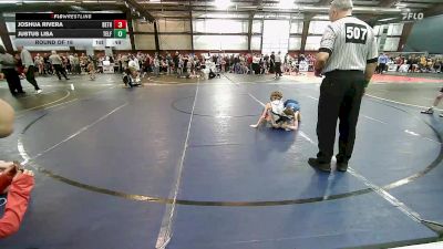 Round Of 16 - Joshua Rivera, Bethlehem vs Justus Lisa, Telford