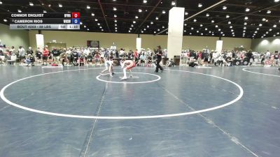 88 lbs Quarters - Connor Enquist, Black Fox Wrestling Academy vs Cameron Rios, Westmoore High School Wrestling