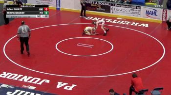 89 lbs Round Of 32 - Noah Shultz, Armstrong vs Travis Secrist, Peters Township