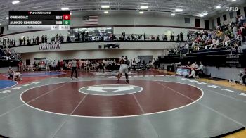 285 lbs Round 1 (16 Team) - Alonzo Edmerson, Bremen vs Owen Diaz, Jasper County