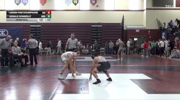 132 lbs Semifinal - Gerald Donnelly, Tinley Park (Andrew) vs Linden Phetxoumphone, Clarion-Goldfield-Dows