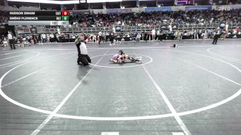 40 lbs Round Of 16 - Hudson Swaim, East Kansas Eagles vs Dréko Florence, Niles Vikings Wc