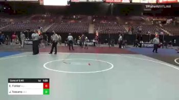 120 lbs Consi Of 8 #2 - Jose Toscano, Victory Wrestling vs Elija Fishler, All-Phase