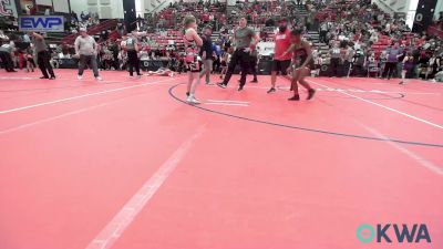 88 lbs Rr Rnd 2 - Heavyn Woods, F5 vs Coralena Voss, Skiatook Youth Wrestling