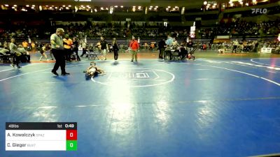 49 lbs Round Of 32 - Austin Kowalczyk, Spazz Wrestling vs Chase Gieger, Buxton (NJ)