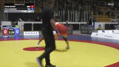 76kg 3rd Place Match - Paige Maher, Burnaby Mountain Wrestling Club vs Nyla Burgess, Team Impact Wrestling Club