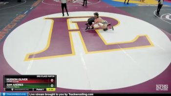 3rd Place Match - Sam Andres, Lincoln Pius X vs Hudson Oliver, Grand Island