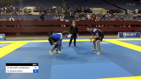 Kelvin Garneth Landaverde vs Sebastian Andres Silva 2024 Pan IBJJF Jiu-Jitsu No-Gi Championship
