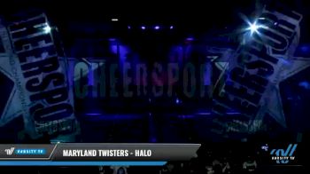 Maryland Twisters - Halo [2021 L4 Youth Day 2] 2021 CHEERSPORT National Cheerleading Championship