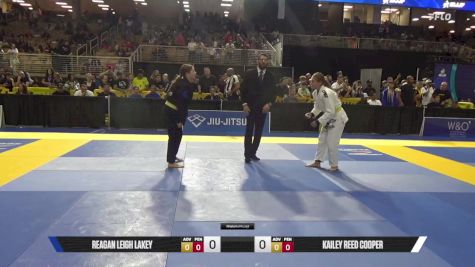 Kailey Reed Cooper vs Reagan Leigh Lakey 2025 Pan Kids Jiu-Jitsu IBJJF Championship