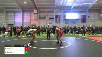 144 lbs Consolation - Brennan Font, PHOX Oxnard_ CA vs Manny Garcia, Granite WC