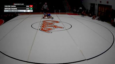 55 lbs Cons. Round 1 - Colton Cahill, Latrobe vs Brycen Thorpe, Connellsville