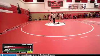 220 lbs Champ. Round 1 - Charlie Payne, Okanogan vs Luke Bennett, Riverside