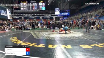 138 lbs Cons 32 #1 - Jake Cash, Oklahoma vs Caden Mccrary, Georgia