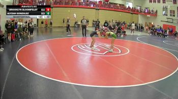 100 lbs Quarterfinal - Brooklyn Bloomfeldt, Kelso vs Alyzah Gonzalez, Richland