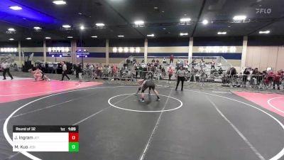 144 lbs Round Of 32 - Jaxon Ingram, Jet House vs Marcus Kuo, Jedi Wr Ac