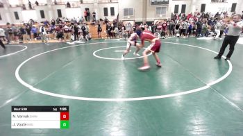 138 lbs Quarterfinal - Nick Varvak, Sharon vs Jack Voute, Middletown