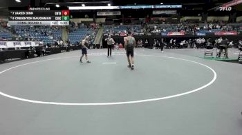 141 lbs Cons. Round 5 - 7 Jared Dinh, Cumberland vs 6 Creighton Baughman, Concordia