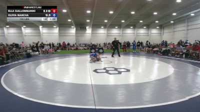 100 lbs Ella Giallombardo, Michigan Red vs Olivia Mancha, Virginia