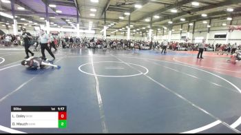 98 lbs Quarterfinal - Lane Daley, Desert Dogs WC vs Davin Mauch, SunKids