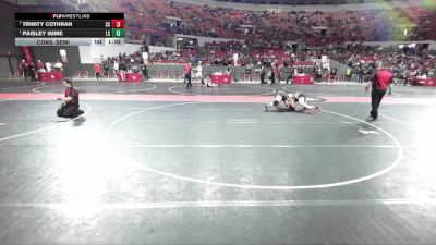 172 lbs Cons. Semi - Paisley Imme, LFGS Synergy vs Trinity Cothran, Stateline Stingers