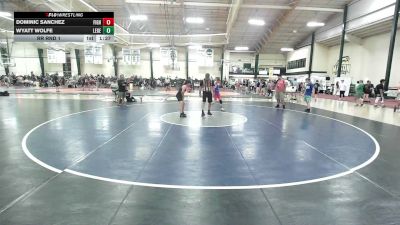 120 lbs Rr Rnd 1 - Dominic Sanchez, Fight Church Wrestling Club vs Wyatt Wolfe, Legend Wrestling Club
