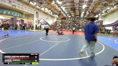 175 Boys Cons. Round 3 - Gabriel Durazo, San Marcos vs Ahmed Shekaib Ameer Hussain, El Cajon Valley