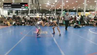 115 lbs Rr Rnd 1 - Kody Dott, Journeymen Gold - HSC vs Tyler Toth, Triumph Maize - HSC